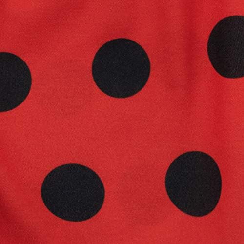 Csodálatos Katicabogár Lányok Lady Bug Pizsama 5-Ös Méretű Piros