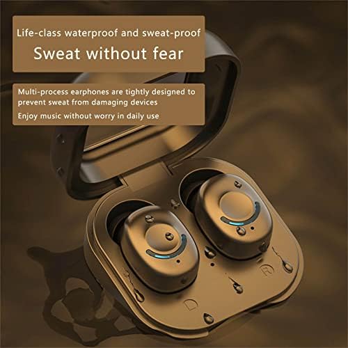 Byikun Vezeték nélküli Fülhallgatót Bluetooth Fejhallgató, TWS-Fejhallgató Touch-Control Játék Fülhallgatók Bluetooth 5.3 Ívek LED