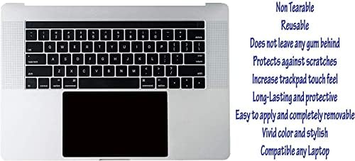 (2 Db) Ecomaholics Prémium Trackpad Védő HP Chromebook x360 14 Laptop, Fekete Touch pad Fedezze Anti Karcolás Anti Fingerprint Matt,