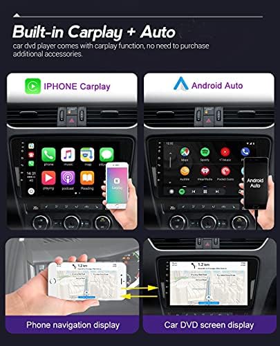 9 Android 10.0 Autó Rádió Sztereó Alkalmas Subaru Forester 2012~ fejegység, GPS, Navigáció Carplay 4G WiFi, Bluetooth