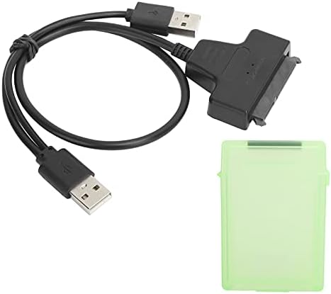 Merevlemez-Kábel, Kettős Utat Nyitó Jó Kompatibilitás 2.5 a Drive Protection Box 480Mbps USB 2.0, LED-es Állapot Jelző 2.5 HDD SSD(Zöld)