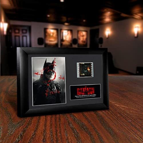 Trend Alkotói DC Comics – A Batman – Vörös, Fekete Eső – FilmCells 7 x 5 MiniCell Asztali Előadás, Mely egy 35 mm-es Film Klip