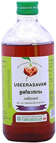 Vaidyaratnam Useerasavam 450 ml (Csomag 2) Ayurvédikus gyógynövény termékek-Ayurveda Ökológiai termékek