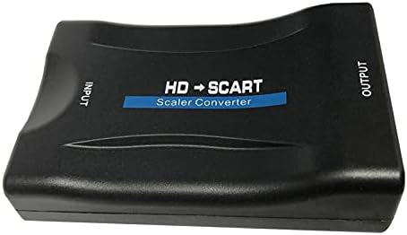 Csatlakozó 1080P HD HDMI-Kompatibilis SCART Videó, Audio Előkelő Átalakító AV Jelet Adapter Vevő DVD, Laptop, PC, Scart Monitor