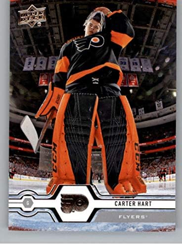 2019-20 Felső szint 77 Carter Hart Philadelphia Flyers NHL Jégkorong Trading Card