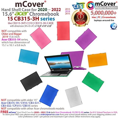 mCover Esetben Kompatibilis a 2020~2022 15.6 Acer Chromebook 15 CB315-3H Series Notebook Számítógép CSAK (NEM Illik a Többi Acer Modell)