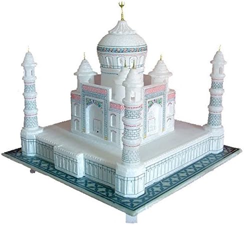 StonKraft Taj Mahal/TajMahal Replika | Szuvenír Kollekcióhoz | Márvány Taj Mahal | Csodája A Világ Ajándéktárgyak