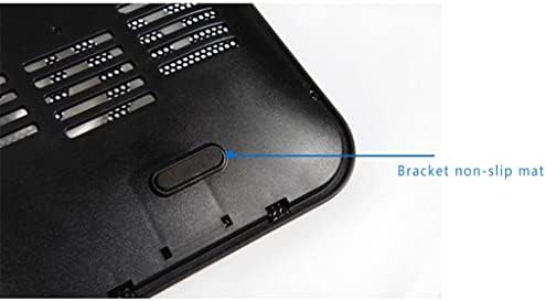 BBSJ Notebook Hűtő 5v Kettős Külső USB Ventilátor Hordozható Hűtő Pad Támogatja -Vékony nagysebességű Csendes Fém Panel Ventilátor