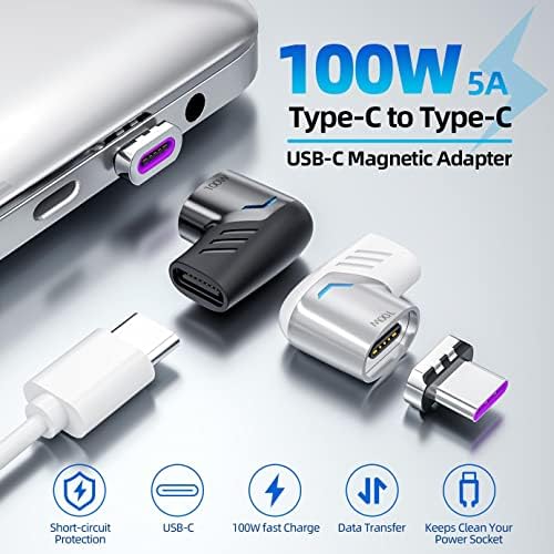 BoxWave Adapter Samsung Galaxy Tab A8 10.5 (2021) (Adapter által BoxWave) - MagnetoSnap PD Szög Adapter Mágneses PD Szög töltőadapter