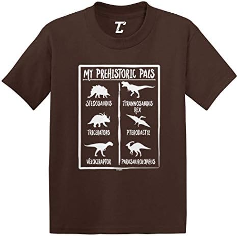 Az Őskori Cimborák - Király Dinoszauruszok Csecsemő/Kisgyermek Pamut Jersey Póló