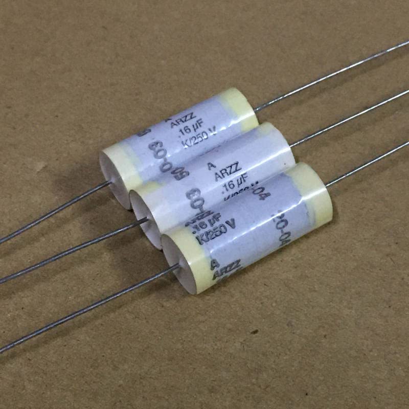 ARZZ Sorozat 0.16 UF 250V Réz Méter Tin Film Audio Csatlakozó Electrodeless Kondenzátor 10db