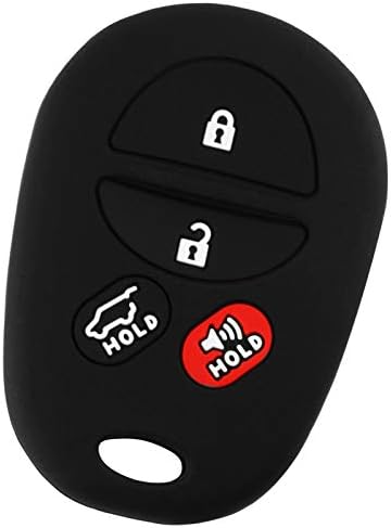 2x kulcstartó Kulcs nélküli Bejegyzés Távoli Fedezze Védő Toyota Terepjáró (GQ43VT20T)