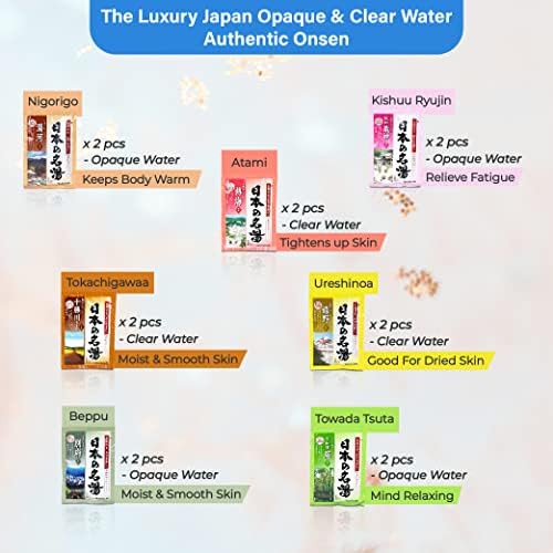 Bathclin Japán Onsen Gyerekek Finom fürdősó Por [112 Csomagok x30g], Anti-Aging & Hidratáló Hatása, Mint Hulladék-Mentesítés.