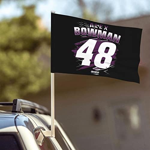 Alex Bowman 48 Hazafias Autó Zászló Ablak Klip Zászló Modell, A 12 x 18