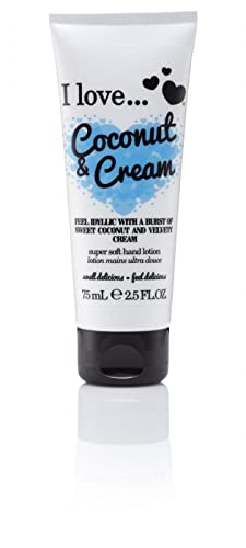 Imádom Eredeti Kókusz & Cream kézápoló, Segít Enyhíteni a Bőr & Enyhíti a Száraz Kézzel készül 87% - ban Természetes Eredetű