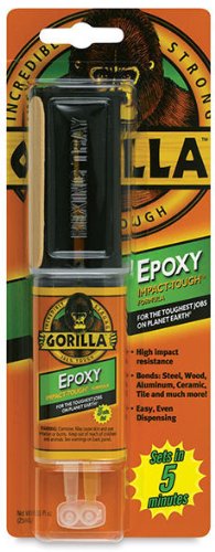 Gorilla Ragasztó 4200101 Epoxi Fecskendő 25ml, 3 Pack