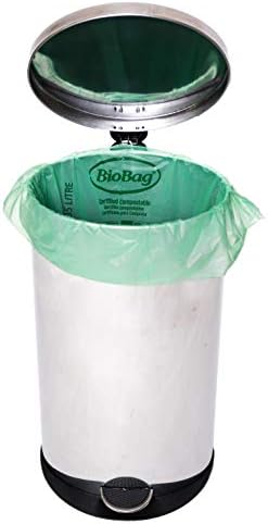 (3 Csomag) BioBag 13 Liter Magas Konyha Táskák / Élelmiszer-Hulladék Táska, 12 tasak / Doboz (Összesen 36 Zsák)