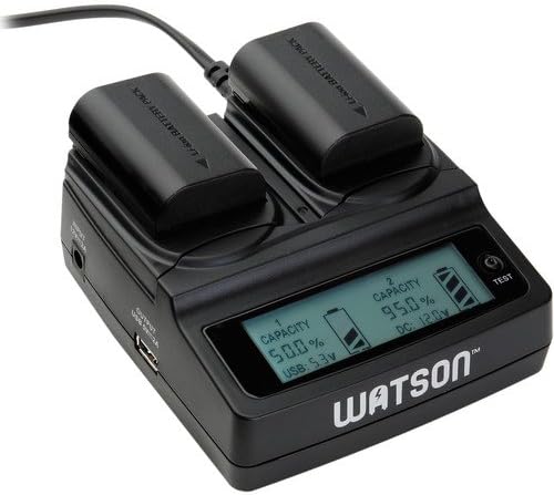 Watson Duo LCD Töltő BP-800-as Sorozat Elemek(3 Csomag)