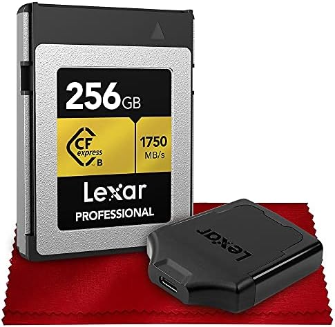 Lexar 256 gb-os Professzionális CFexpress B Típusú Memória Kártya, illetve az USB 3.1 Olvasó Tökéletes Fotósok, Documentarians