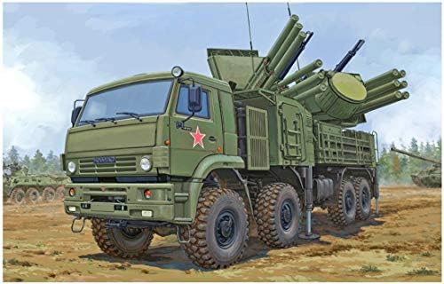 Trombitás 01060 1/35 Orosz Föderáció Hadsereg Panzilly S1 Közeli Hatótávolságú Légvédelmi Rendszer Műanyag Modell