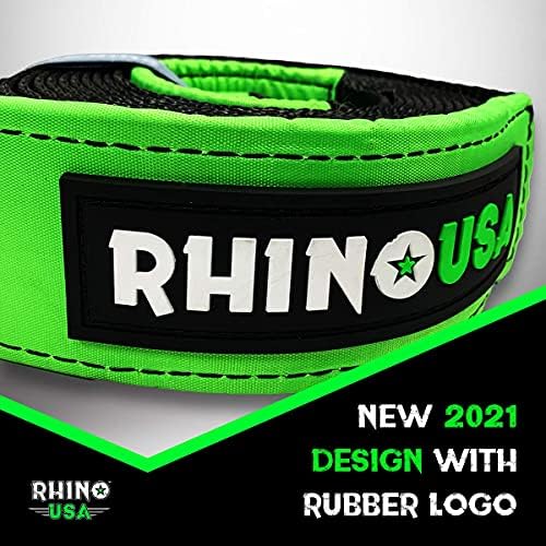 Rhino USA-Bundle - Helyreállítási Vontató Heveder (3x30) + D Gyűrű, Bilincsek (3/4) + Recovery Felszerelés Tároló Táska - Garantált az Élet!