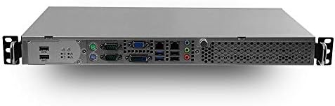 MITXPC Celeron J1900 négymagos Rövid Mélység 1U Megoldás, Kettős GbE LAN, Kettős COM (8GB DDR3L, Első IO)