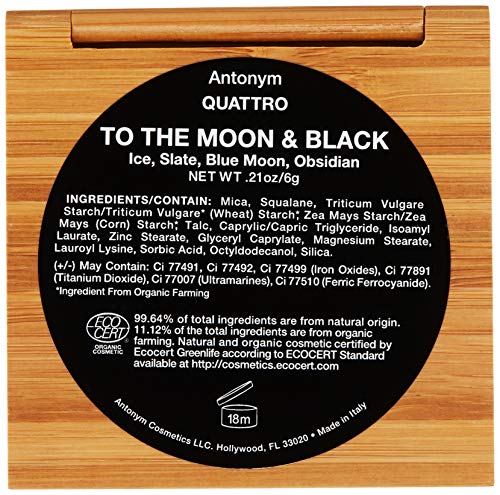 Antonym, hogy a Hold Fekete szemhéjfesték Quattro - Bio