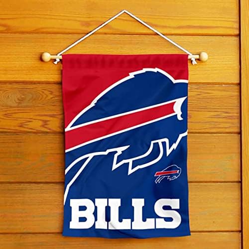 Buffalo Bills Nagy Logó Kétoldalas Kert Banner Zászlót