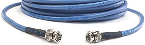 Egyéni Kábel Kapcsolat 200 méter Belden 1694A 6G HD-SDI RG6 BNC Kábel (75 Ohm) Kék Kabát