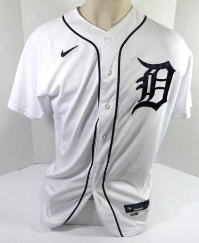 2020 Detroit Tigers Anthony Castro 38 Játék Kiadott Pos Használt Fehér Jersey 44 775 - Játék Használt MLB Mezek