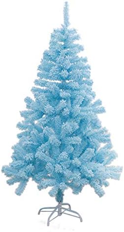ZPEE 3.9 ft Pelyhesítő Anyagok PVC Karácsonyi Dekoráció, karácsonyfa, Mesterséges Fém Állvány Könnyen Összeszerelhető Fenyő