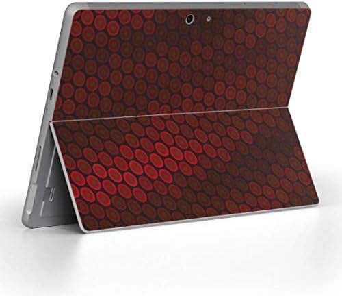 igsticker Matrica Takarja a Microsoft Surface Go/Go 2 Ultra Vékony Védő Szervezet Matrica Bőr 002038 Minta Piros