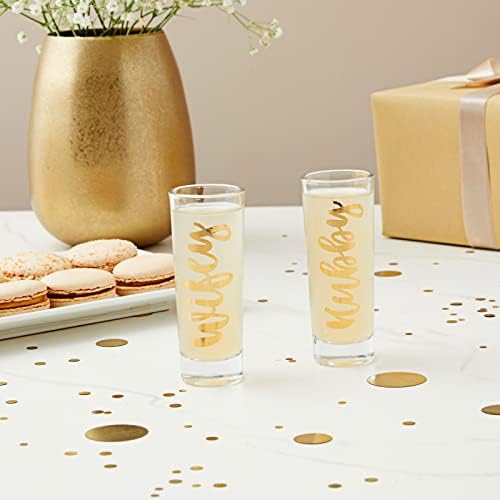 Mr & Mrs feles pohár - Stílusos, Egyedi Esküvői Ajándék, Tökéletes Ifjú, Évforduló, Esküvői ajándékok, valamint a Megbízás