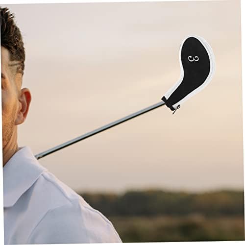 INOOMP 10db Golf Club-Fedezze Golf-Tartozékok Jelen a Férfiak Fejét Pakolások a Férfiak Fejét Pajzs Golf Ajándékok Száma Fejét