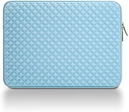 MicaYoung Laptop Sleeve 11 Inch ütésálló Vízálló hordtáska Gyémánt Design Kompatibilis a 11.6 Hüvelykes MacBook Air 11.6