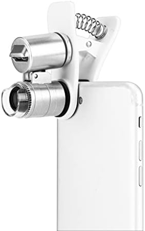 WSSBK 60X Optikai Zoom Telefon Mikroszkóp Objektív Mikro Telefon Lencse Nagyító Klip Olvasás Ékszerek Bélyeg, Érme