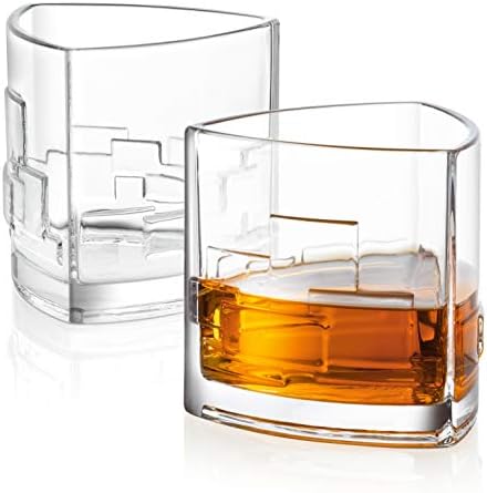 JoyJolt Revere Skót Szemüveg, Régi Whiskys Poharat 11-Uncia, Ultra Világos Whiskys Üveg Whiskyt, majd az italok, a Készlet