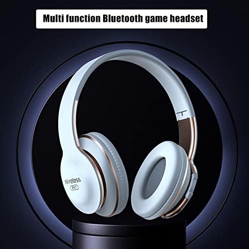MORESEC Vezeték nélküli Bluetooth Fejhallgató Át Fül, HD, Sztereó Hangot Fejhallgató Beépített Mikrofon, Bluetooth 5.0 Gyors Díjat
