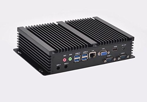 Kaby Tó I7 7500U Ipari PC IPC Mini PC ventilátor nélküli PC GbE 4G RAM 128G SSD Támogatás Linux/Windows 2 COM 7 USB-USB3.0 VGA HDMI