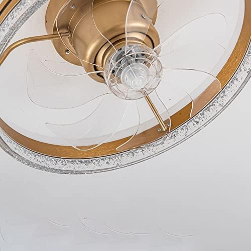 IBalody Arany, 3 Sebesség, Mennyezeti Ventilátor, Fény Beltéri 120 w-os LED-es Mennyezeti Lámpa Ventilátor Fokozatmentes Szabályozható Néma