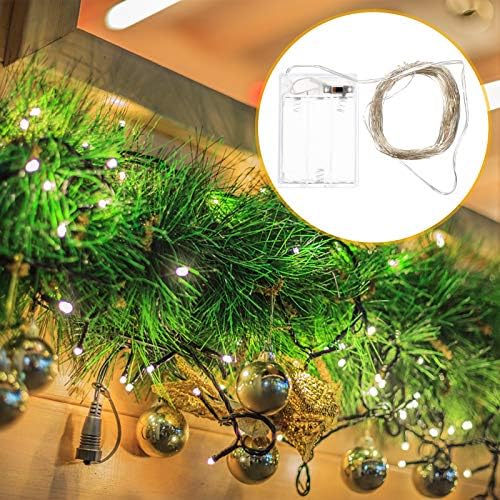 BESPORTBLE Karácsonyi Dekoráció Gyakorlati Réz Drót String Fény Dekorációs Led Lámpa String Karácsonyi Dekoráció