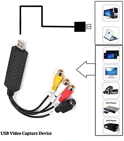 Petyoung USB 2.0-Audio/Video Átalakító VHS-Digitális Átalakító Video Grabber Audio Video digitalizáló Kártya
