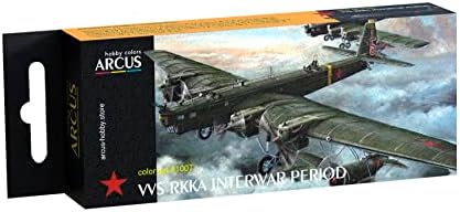 Arcus 1007 Zománc festékek meghatározott VVS RKKA Két világháború közötti Időszakban 6 színek beállítása
