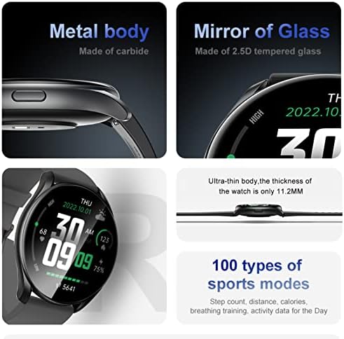 Portzon Intelligens Karóra az iOS illetve Android Telefonok, Nézi a Férfiak, a Nők, IP68 Vízálló Smartwatch Fitness Tracker Karóra