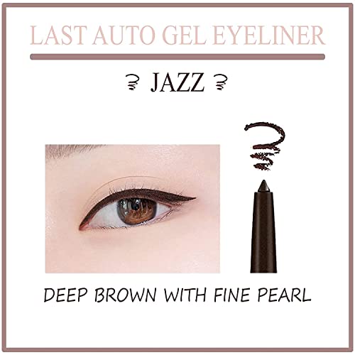 kozmetikai BBIA Utolsó Auto Gel Eyeliner 13color 0,3 g / Sima Csúszó Textúra / Gyorsan száradó / Vízálló (02 Jazz)