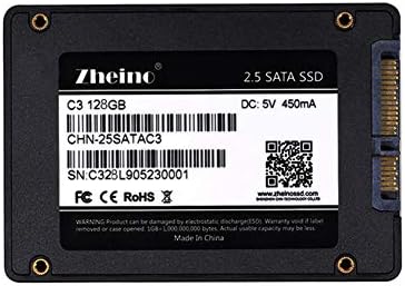 Zheino C3 128gb SSD 2,5 Hüvelykes Sata III 6 gb/S 3D-s Nand Belső SSD(7mm) Notebook Asztali PC