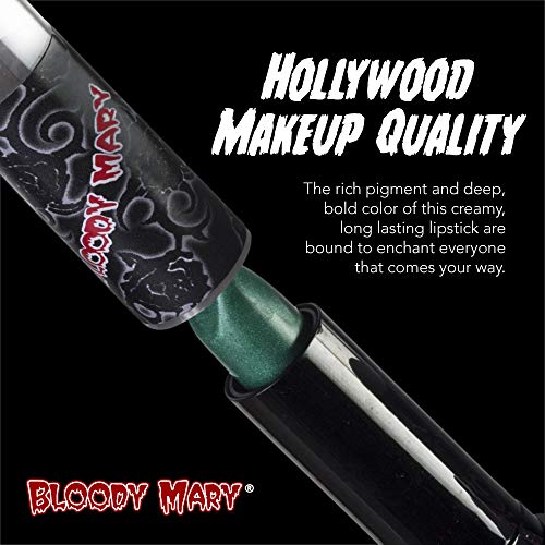 Bloody Mary Rúzs Szakmai Hollywoodi Smink Minőségű, Krémes & Tartós – Divatos Különc Gótikus Stílus - Ideális A Halloween -