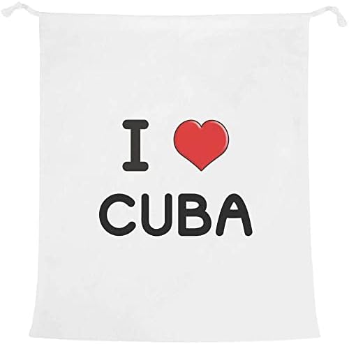 Azeeda 'Szeretem Kuba' Mosoda/Mosógép/Tároló Táska (LB00021515)