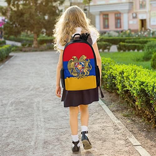 Örmény Nemzeti Jelkép Utazási Hátizsák Esztétikai Főiskola Bookbag Klasszikus Daypacks Váll Táskám a Férfiak Iskolai Nők