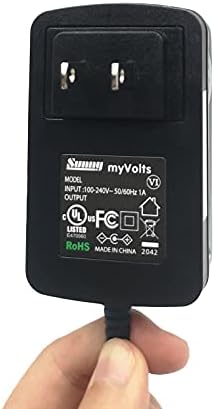 MyVolts 9V-os Tápegység Adapter Kompatibilis/Csere Philips PET736/77 DVD Lejátszó - US Plug